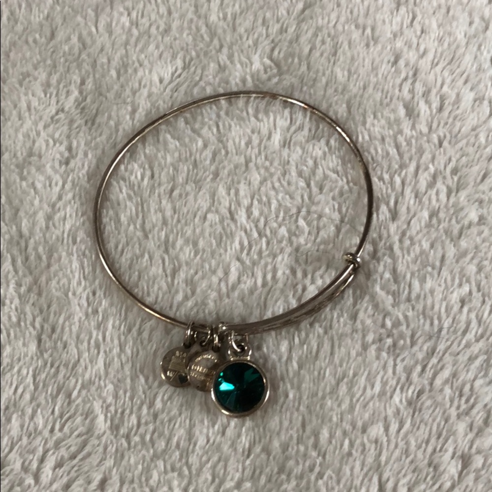 Alex and Ani Emerald bracelet